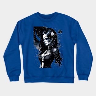 Zombie Girl - Dia De Los Muertos Crewneck Sweatshirt